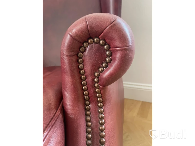 2st Skinnfåtöljer H97 cm