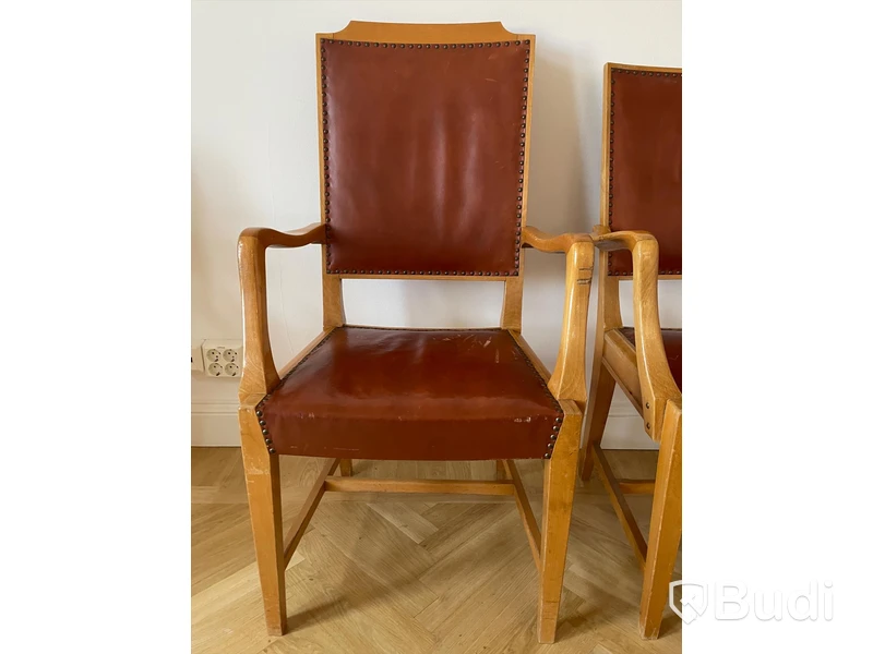 3st Karmstolar med skinnsits H102-110cm