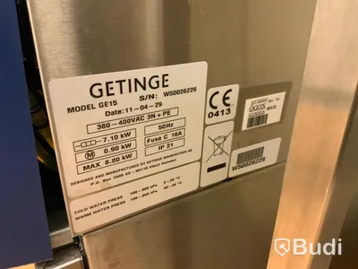 Getinge Diskdesinfektor GE15 - Rum 1018