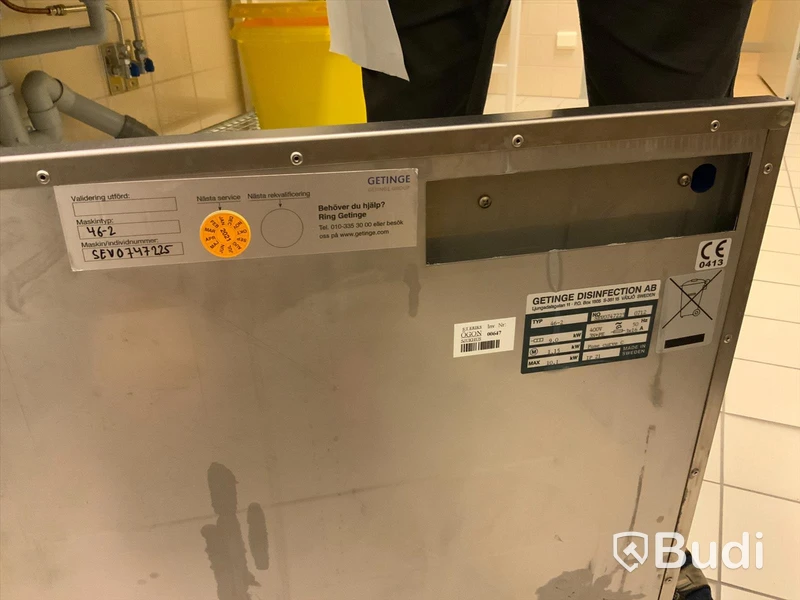 Getinge Diskdesinfektor GE15 - Rum 10351-Omstartad pga felbud