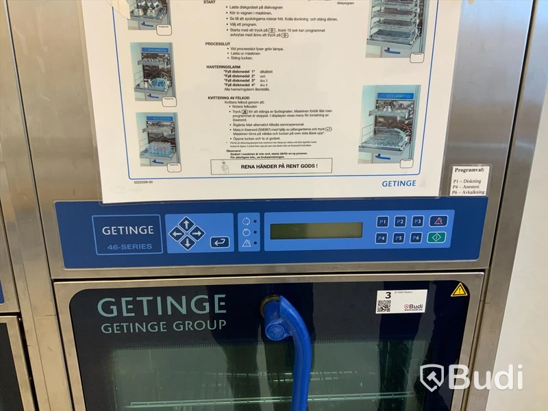 Diskdesinfektor 3 Getinge Series 46 typ 46-5-202