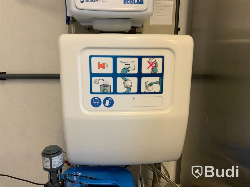 Diskmedel och sköljmedel doserare Solid safe dispenser