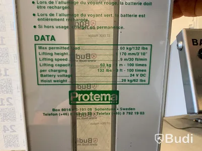 Microlift microlätt Protema typ 7504