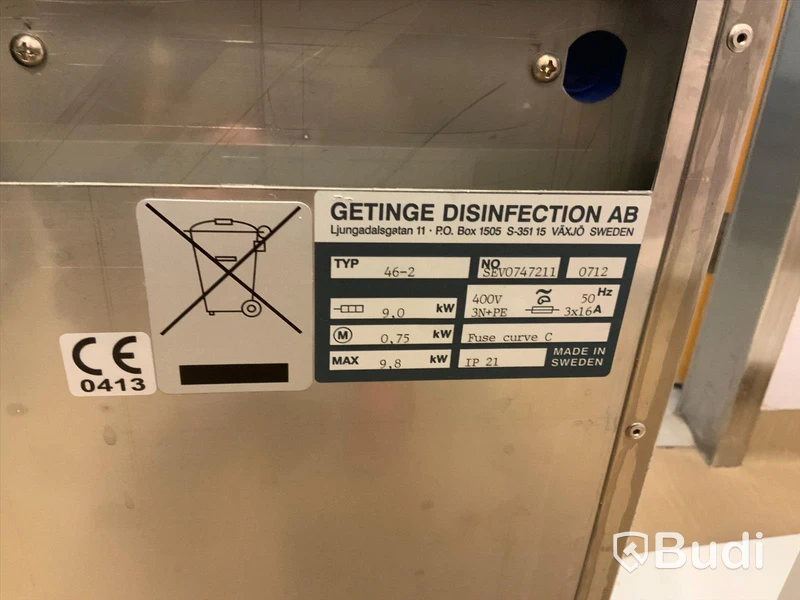 Getinge Diskdesinfektor 46 series 46-2 - Rum 4071