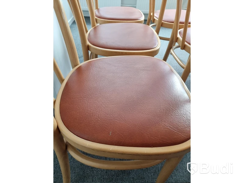 6st Gemla stolar i fint skick - Gemla Möbler AB design -1980