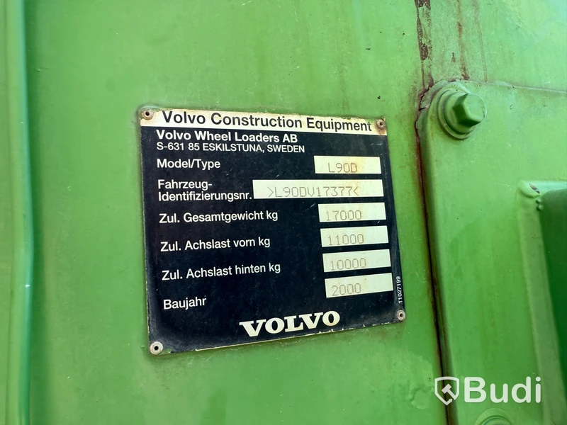 Hjullastare Volvo L90D -2000