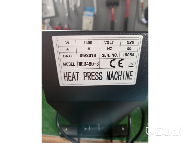 Värmepress NordicPress 480-3 38x38 cm