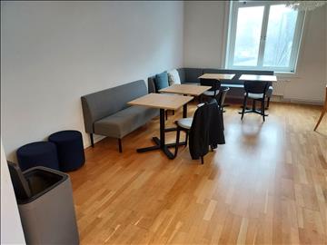 Loungemöbler, matplats, stolar, bord, soffor