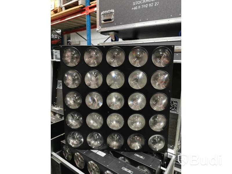 Lampor 5X5 LED Matrix, 8 armaturer inklusive case