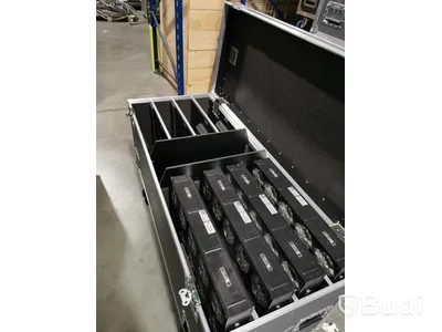 Lampor 5X5 LED Matrix, 4 armaturer inklusive case