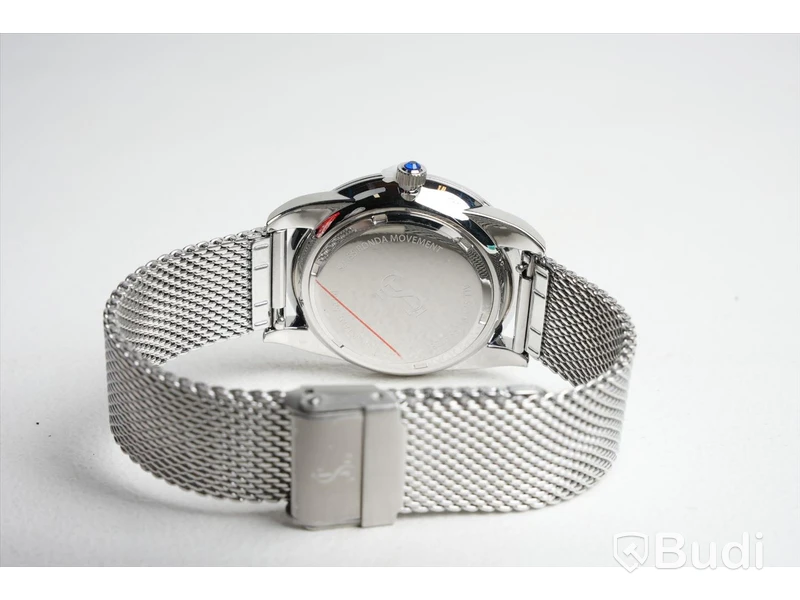 Klocka - Stressless watches, rostfritt stål, vit.