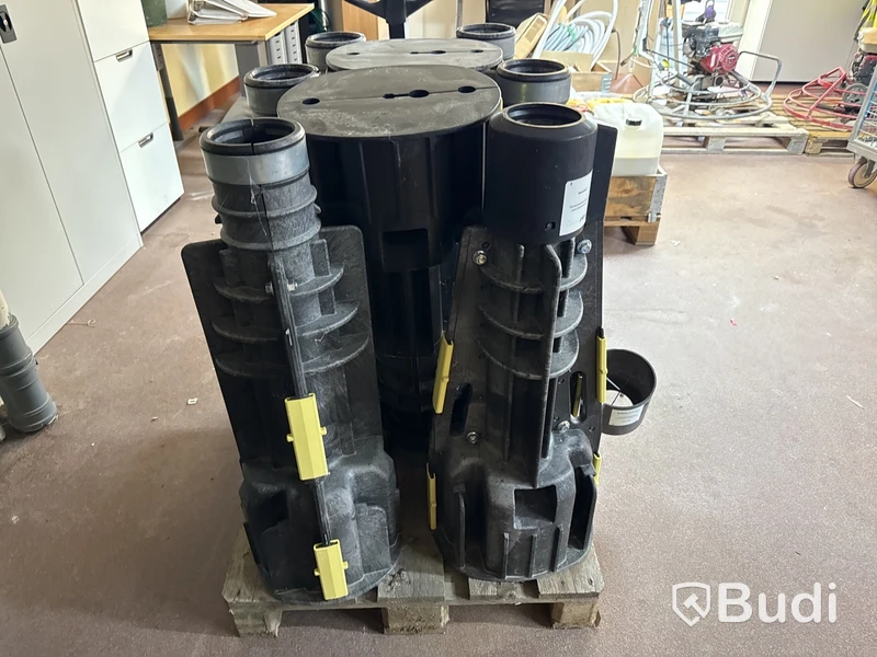 8 st plastfundament Greenpipe