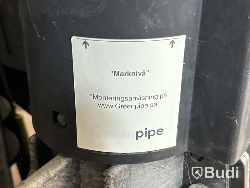 8 st plastfundament Greenpipe
