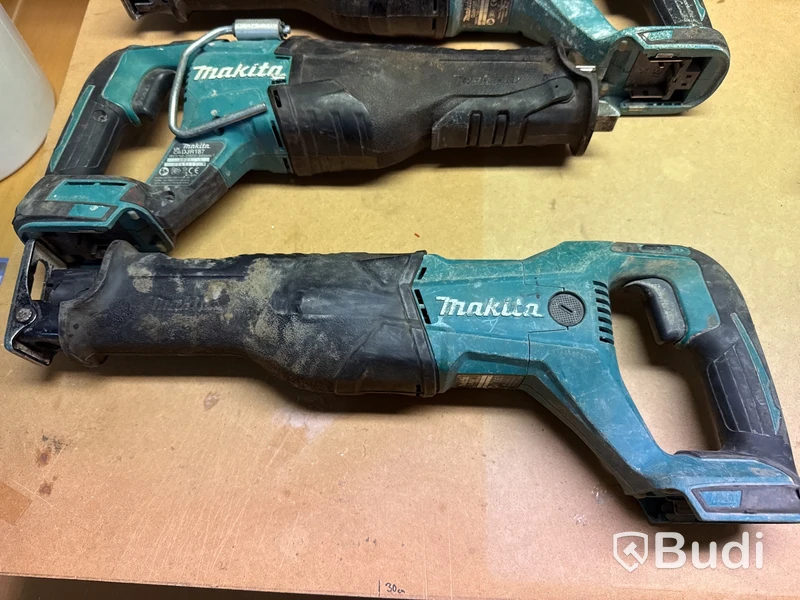 12 st batterimaskiner Makita