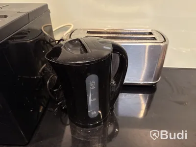 Kaffemaskin, ismaskin, brödrost & vattenkokare