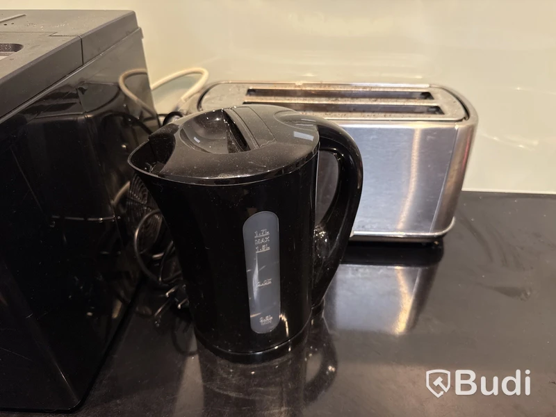 Kaffemaskin, ismaskin, brödrost & vattenkokare