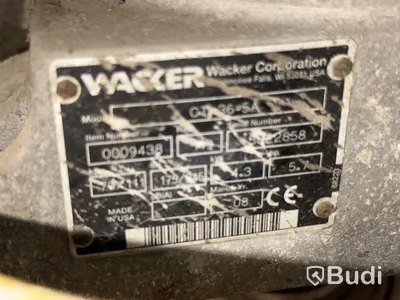 Glättare Wacker CT 36-5A | Defekt