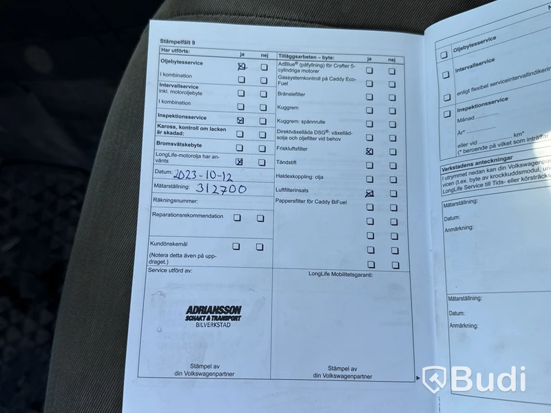 Volkswagen Caddy 1.6 TDI | 33768 mil | 75 hk | 2012
