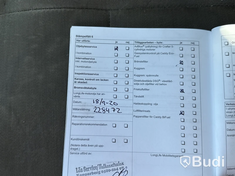 Volkswagen Caddy 1.6 TDI | 33768 mil | 75 hk | 2012