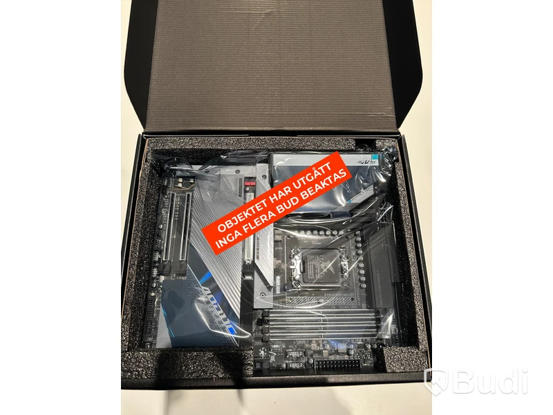 Gigabyte z790 Aorus master moderkort. Ny