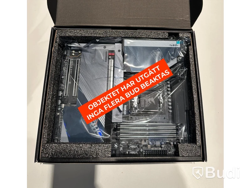 Gigabyte z790 Aorus master moderkort. Ny