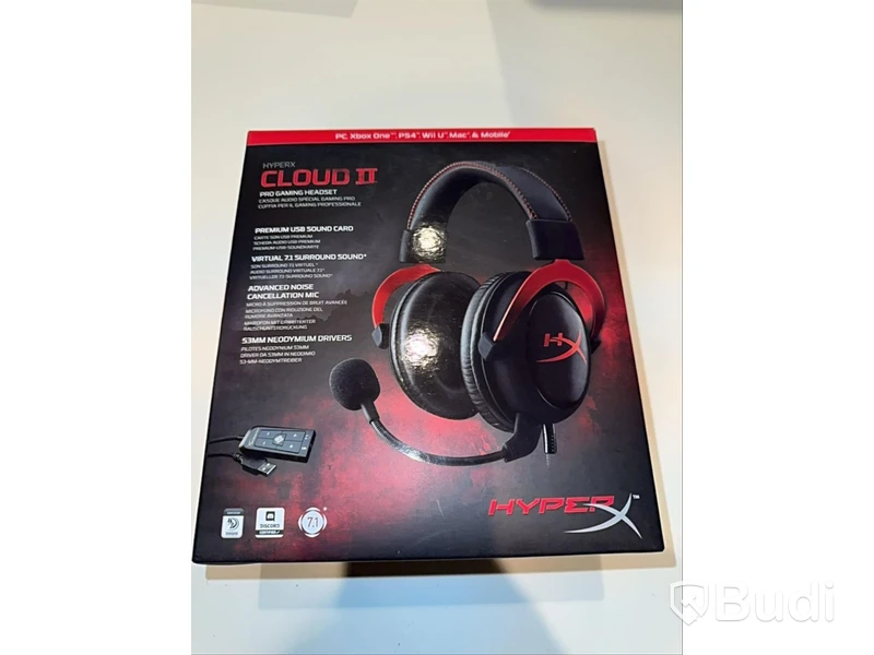 Hyperx Cloud II Gaming Hörlurar.