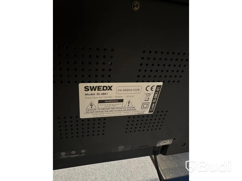 Tv-skärm SWEDX SS-58K1 ink stativ
