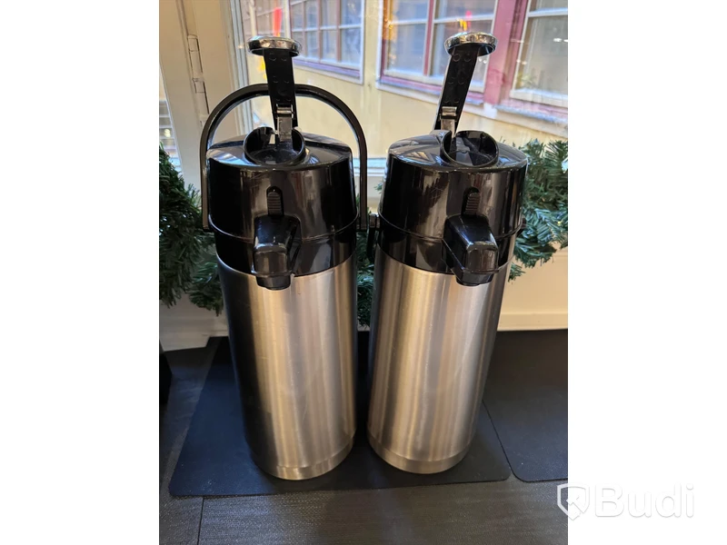 Kaffebryggare med 2 st termosar - CREM Coffee Queen Termos M