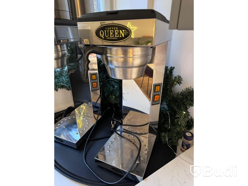 Kaffebryggare med 2 st termosar - CREM Coffee Queen Termos M
