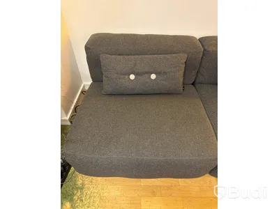 Soffgrupp, 6-delad - Hay Mags, grå marmorerad