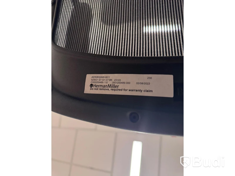 Kontorsstol - Herman Miller Aeron, mörkgrå, Ord. pris inkl. moms: 16 000 kr