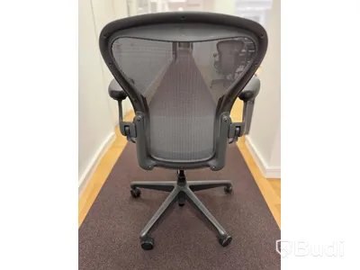Kontorsstol - Herman Miller Aeron, mörkgrå, Ord. pris inkl. moms: 16 000 kr