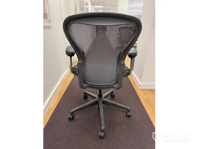 Kontorsstol - Herman Miller Aeron, mörkgrå, Ord. pris inkl. moms: 16 000 kr