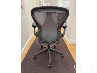Kontorsstol - Herman Miller Aeron, mörkgrå, Ord. pris inkl. moms: 16 000 kr