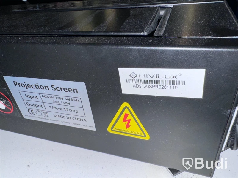 Projektor och projektorduk - Samsung The Premiere Laser Projector och Hivilux Floor Screen Ord. pris: ca 70 000 kr