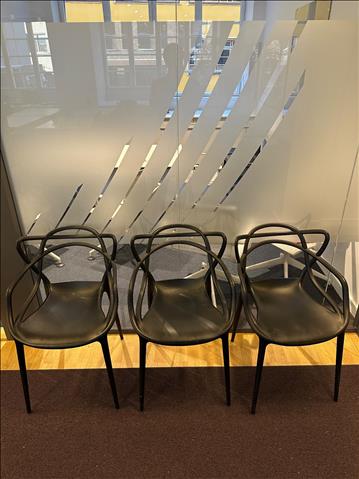 3 st stolar Kartell Masters Chair Ord. pris: ca 2500 kr/ st 