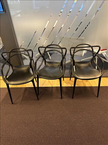 3 st stolar Kartell Masters Chair Ord. pris: ca 2500 kr/ st 