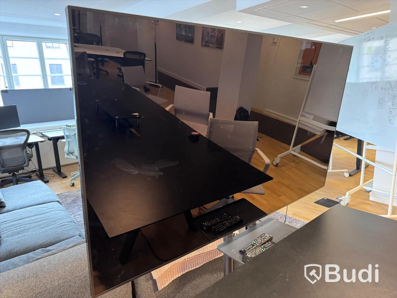 Skärm/display på stativ med hjul - Swedx SM-75K1, diagonalt 192 cm