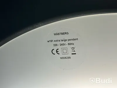 Taklampa - Wästberg W151 S3 Extra Large Pendant, Jet svart. Ord. Pris inkl. Moms: ca 46475 kr