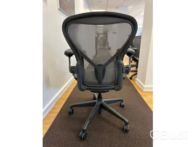 Kontorsstol - Herman Miller Aeron, mörkgrå, Ord. pris inkl. moms: 16 000 kr