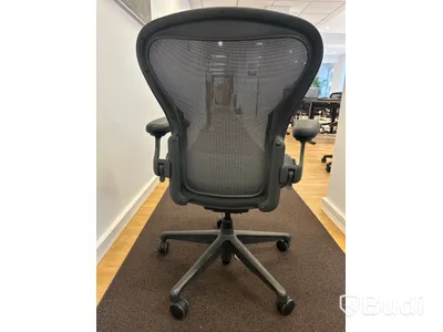Kontorsstol - Herman Miller Aeron, mörkgrå, Ord. pris inkl. moms: 16 000 kr