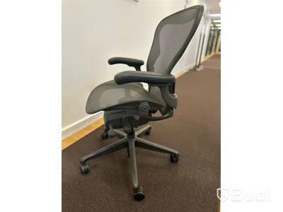 Kontorsstol - Herman Miller Aeron, mörkgrå, Ord. pris inkl. moms: 16 000 kr