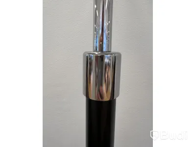 3 st Klädmajor - svart/silver metall
