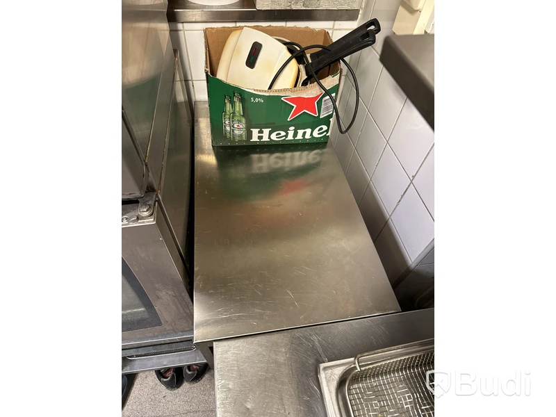 Rostfri avlastningsbänk
