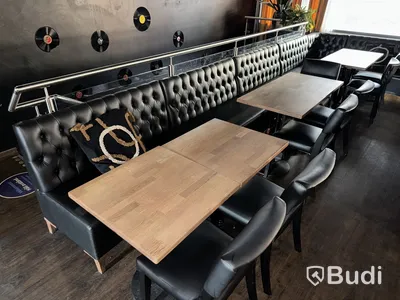 Stort parti med restaurangmöbler