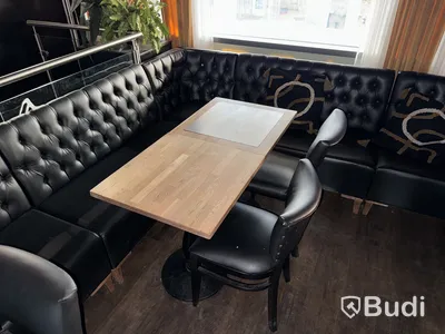 Stort parti med restaurangmöbler