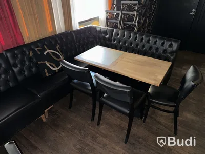 Stort parti med restaurangmöbler