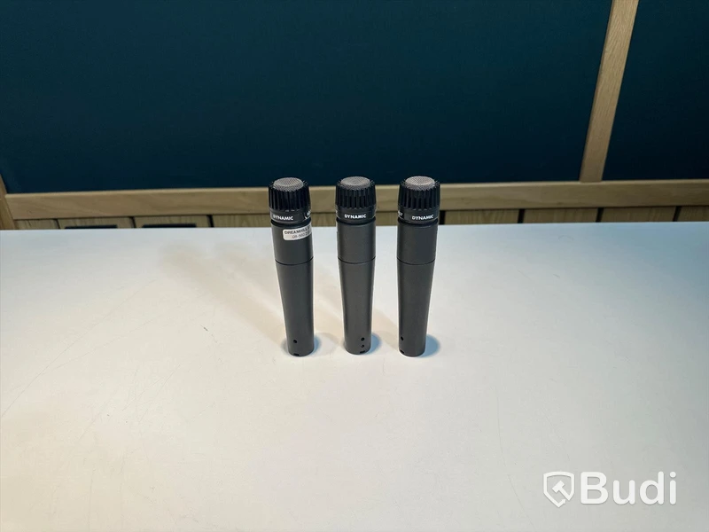 3 st. Mikrofoner - Shure SM57