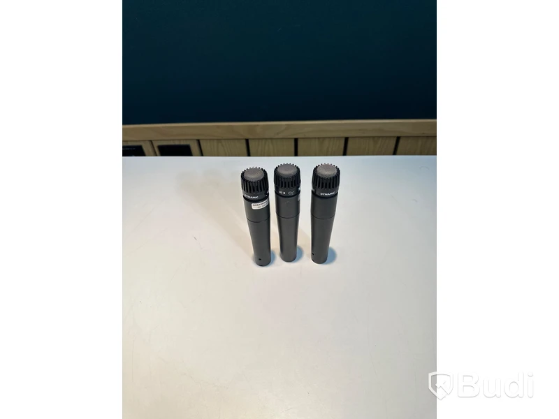 3 st. Mikrofoner - Shure SM57