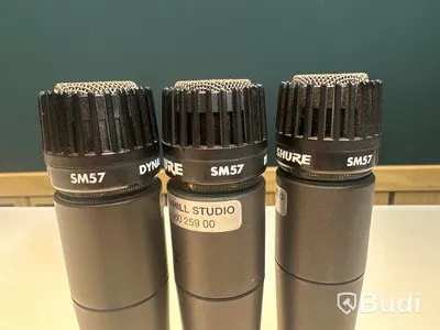 3 st. Mikrofoner - Shure SM57